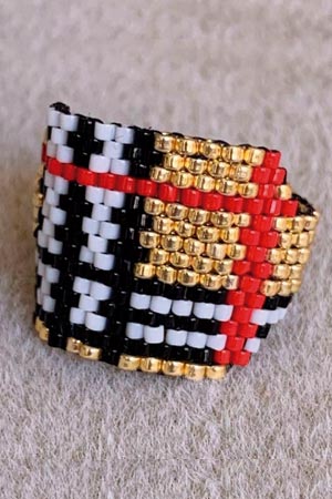 Anillos delicas de Miyuki, Artesanías de alta calidad, artesanos, Anillos personalizados